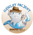 Naklejki Dzielny Pacjent - ząbki