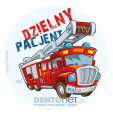 Naklejki Dzielny Pacjent - auta