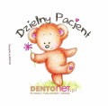 Naklejki dzielny pacjent - misie
