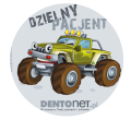 Naklejki Dzielny Pacjent - auta