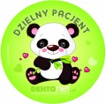 Naklejki dzielny pacjent - przytulanki