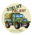 Naklejki Dzielny Pacjent - auta